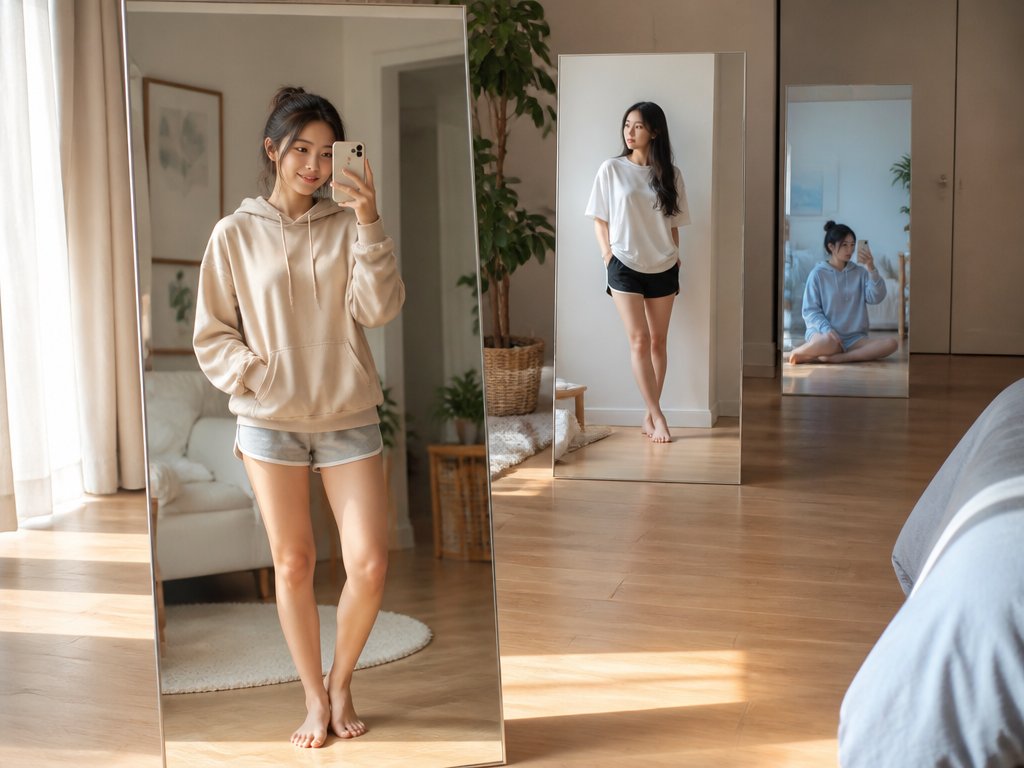 Foto Gaya Hidup Apartemen Korea Cermin Mengambang