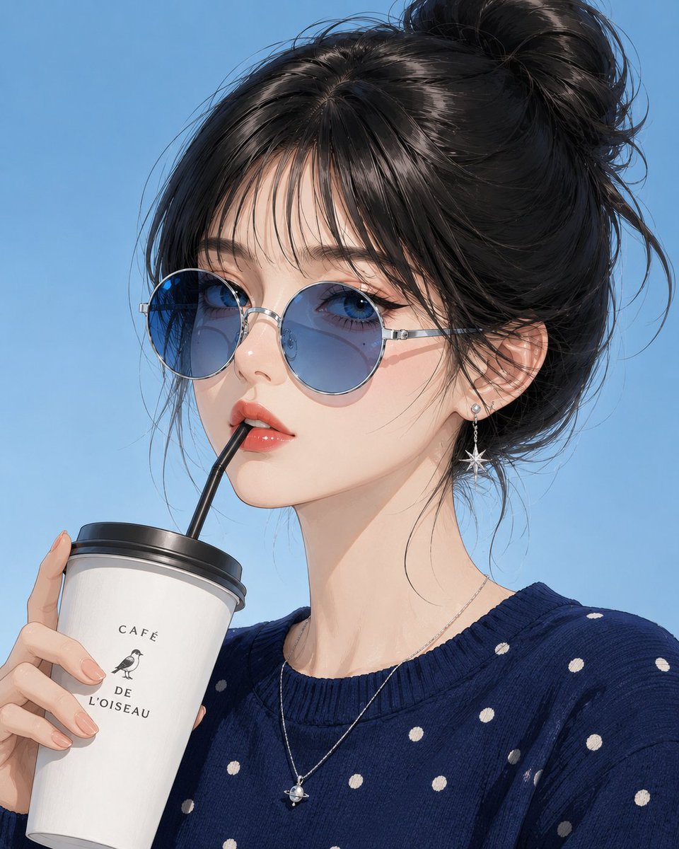 Retrato Editorial de Moda Anime