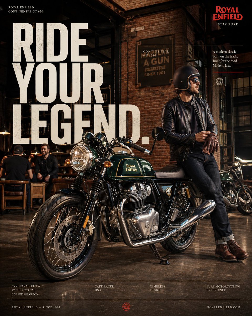 Luxury Royal Enfield Instagram Campaign (1/2)