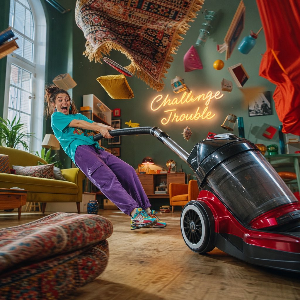 Surreal Runaway Vacuum Disaster (1/2)