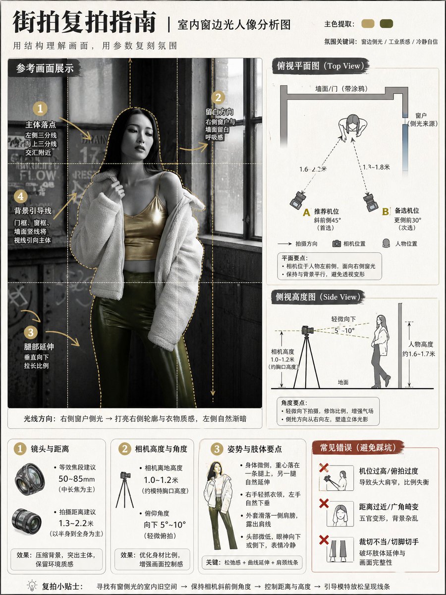 Photography Tutorial and Camera Setup Infographic (1/2)