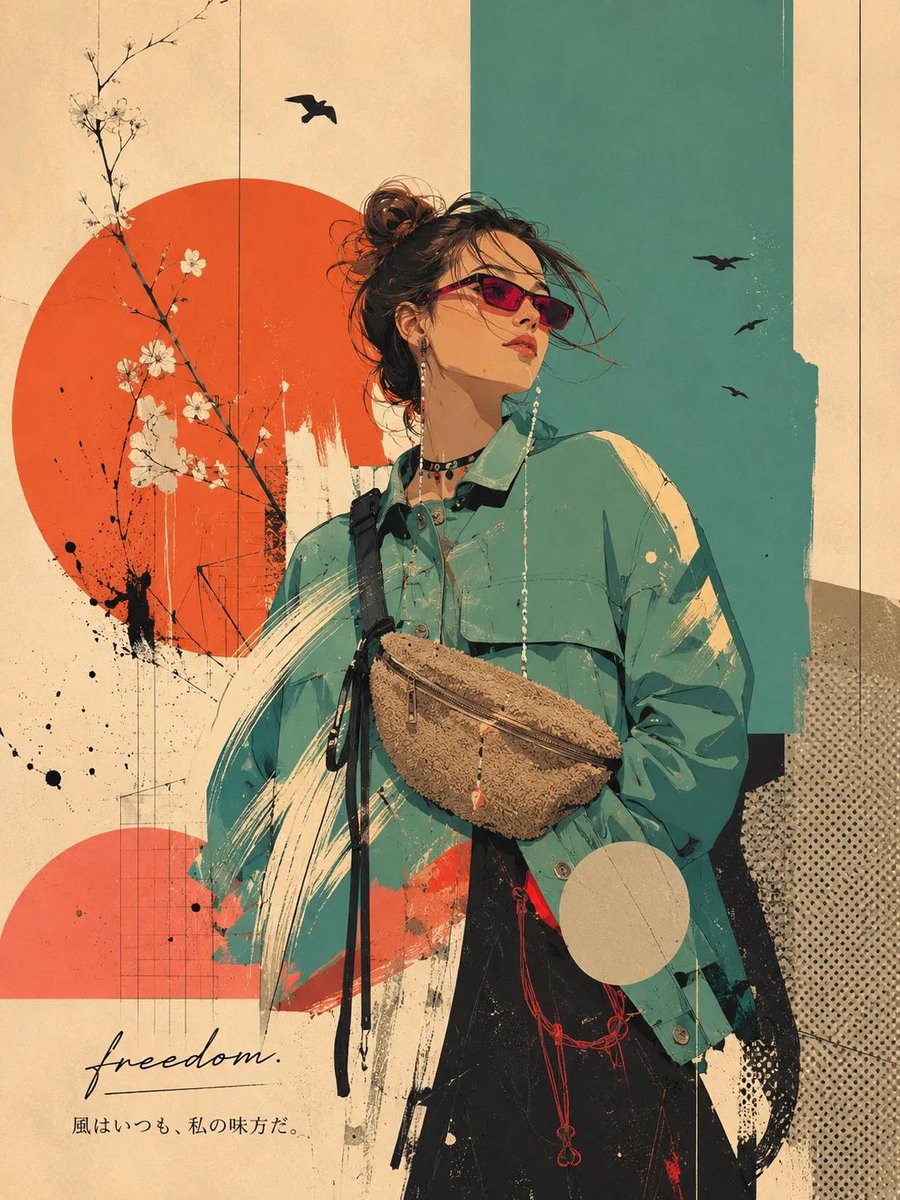 Póster Abstracto de Marca Personal