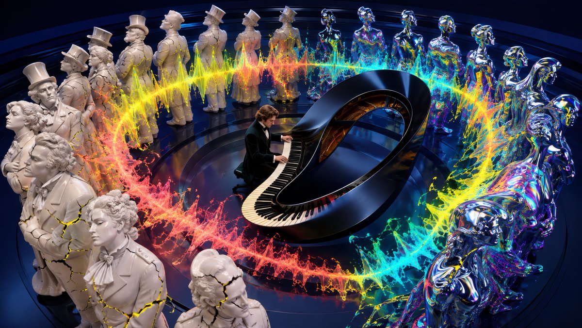 Arena Surrealista del Concierto de Piano de Brahms