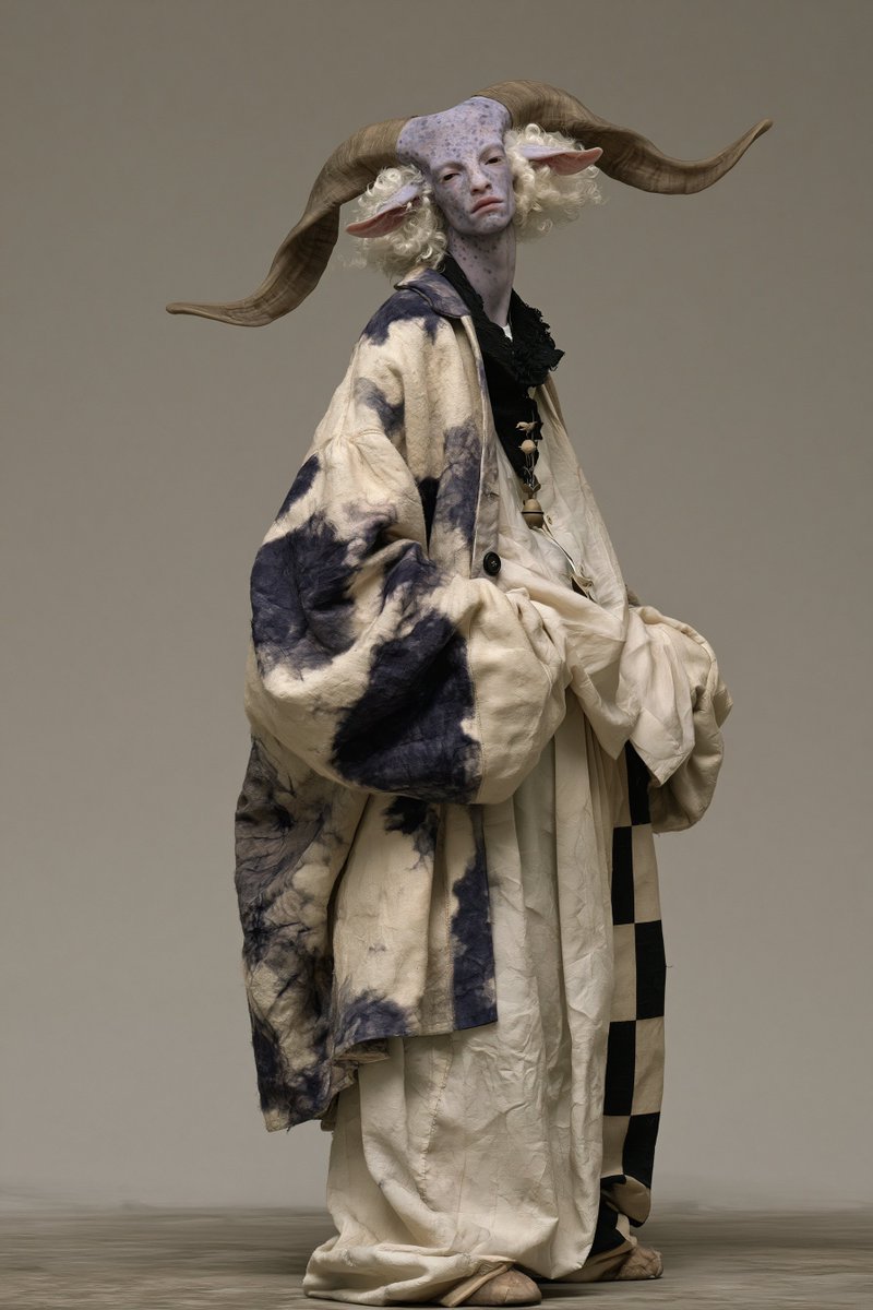 Fantasy Ram Faun Couture Portrait (1/3)