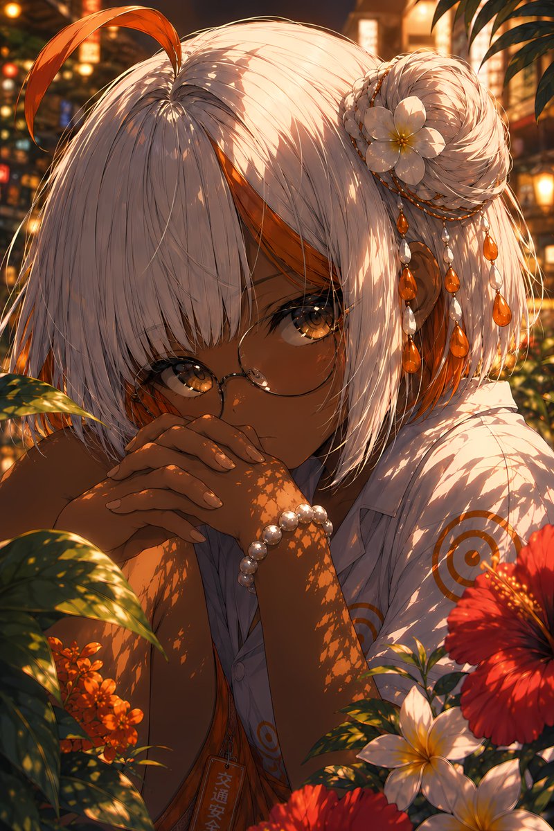 Kızıl Yaz Bahçesi Anime Portresi