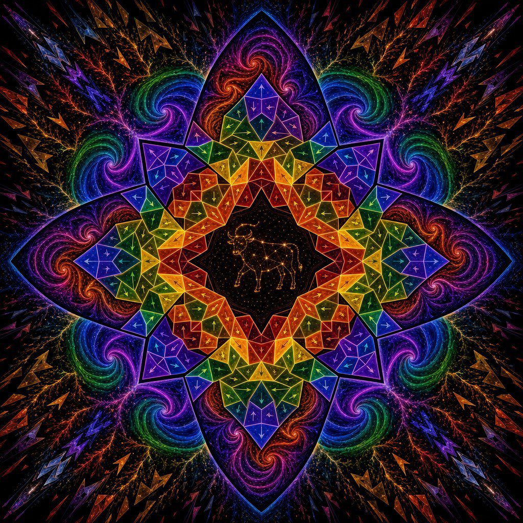 Mandala psichedelico del Toro (1/3)