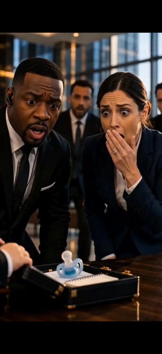 Shocked Executives Find Pacifier