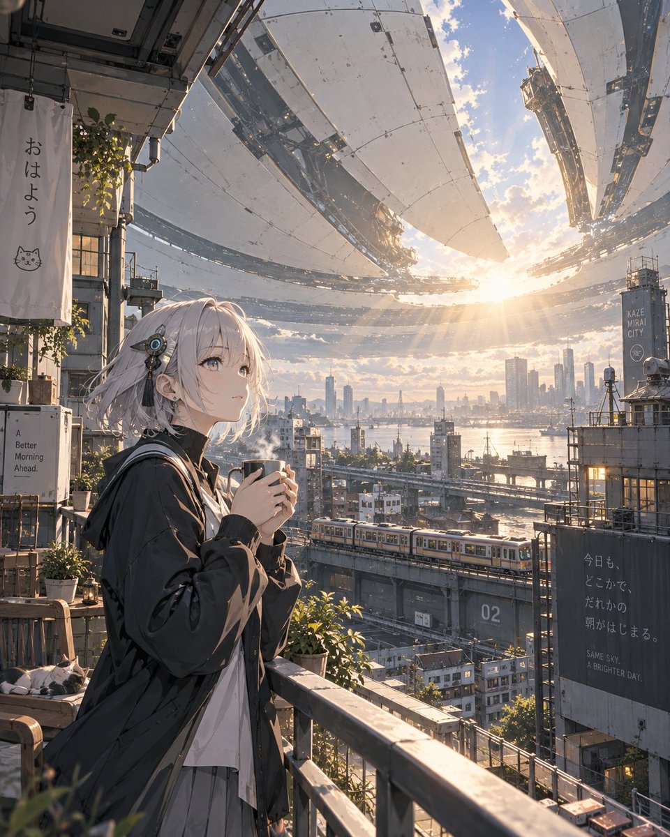 Ciudad Anime de Apertura Matutina