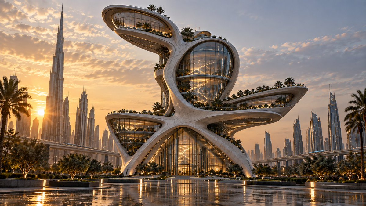 Trasformazione Edificio Futuristico