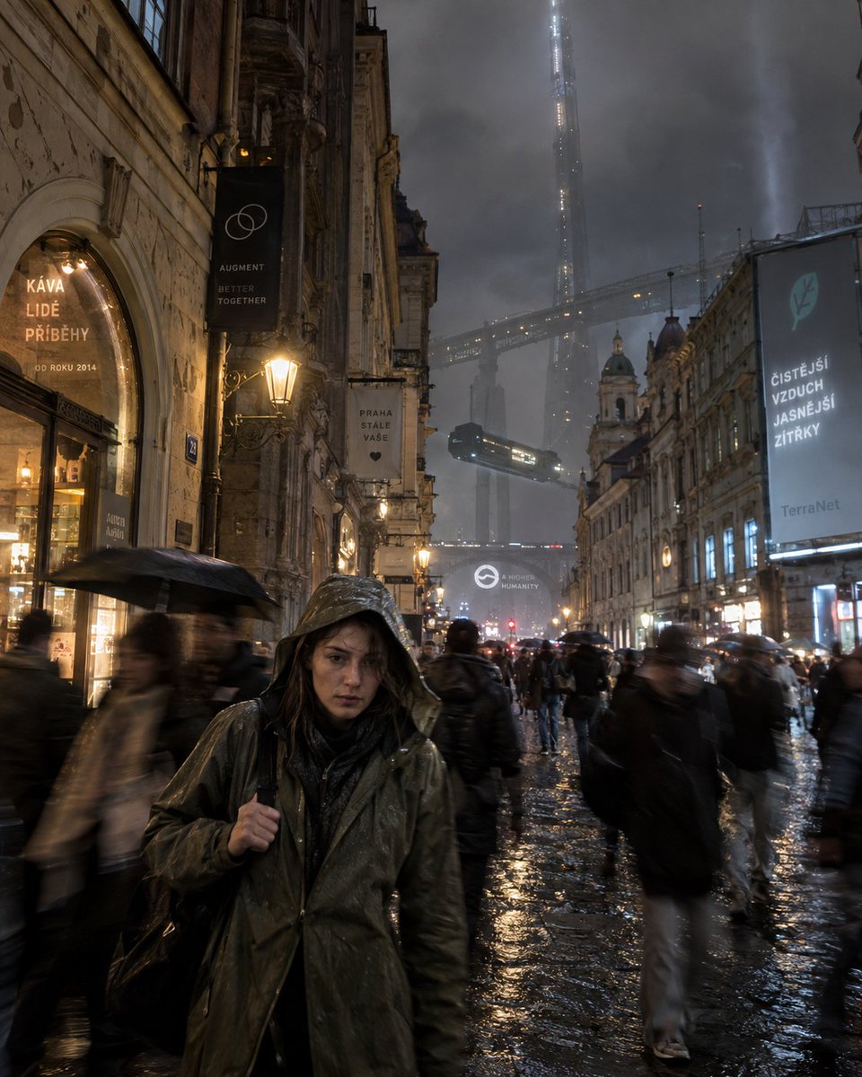 Strada Cyberpunk Praga Piovosa (1/3)
