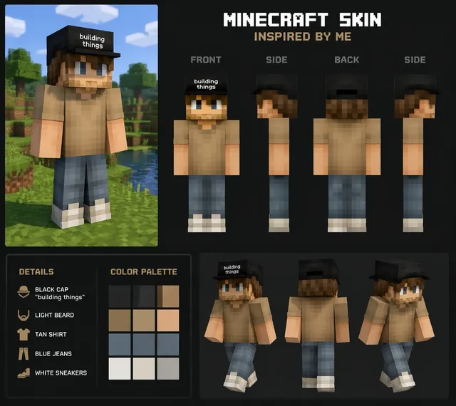 Prompt de Skin Minecraft Personnalisé
