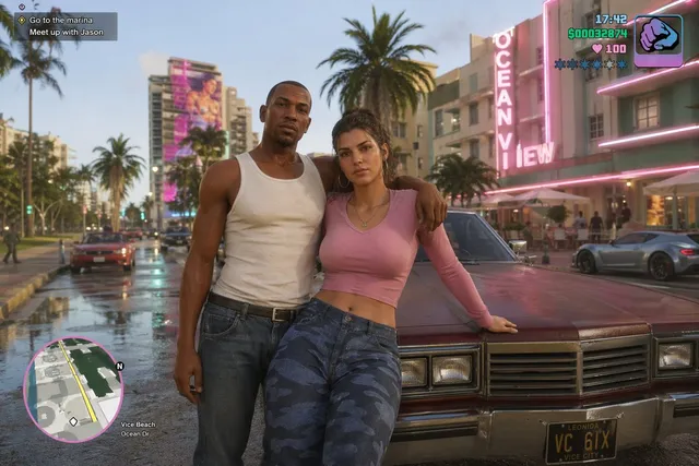 GTA 6 CJ and Lucia crossover