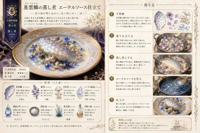 Fantasy Recipe Illustration