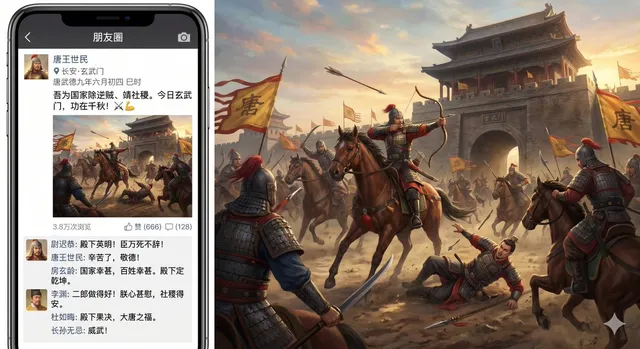 Moments de l'incident de la porte Xuanwu Post
