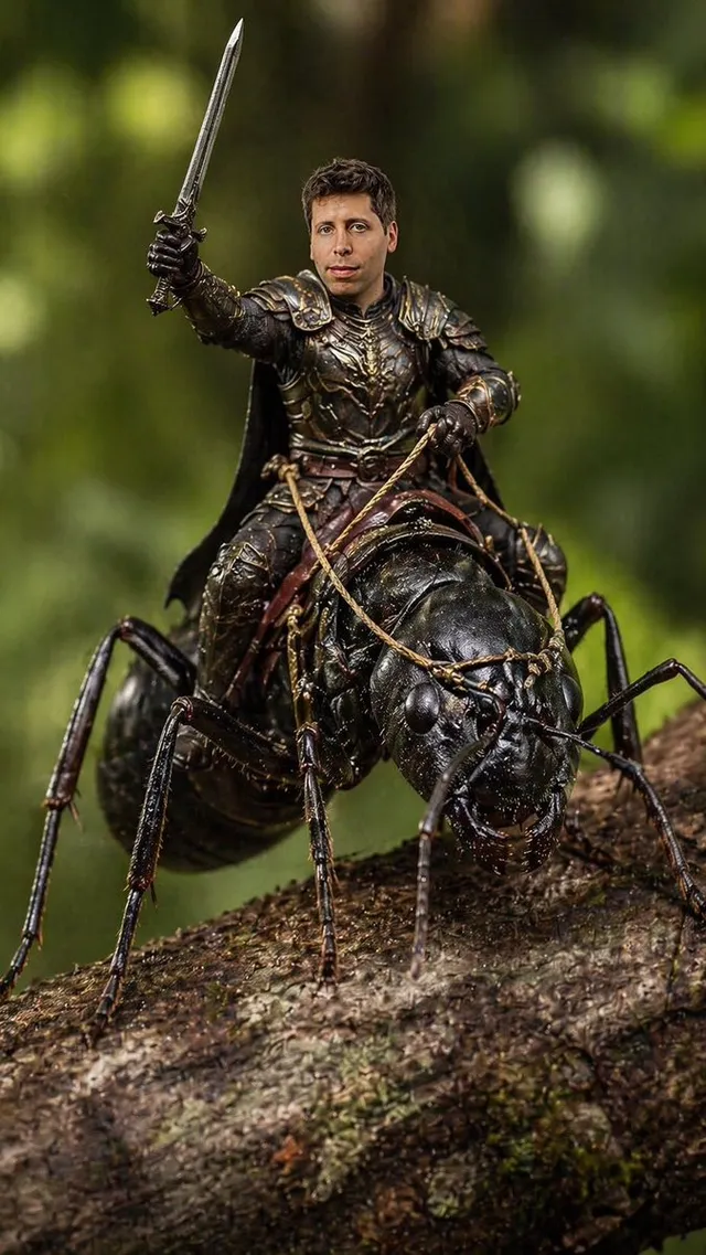 Photographie macro de guerrier fourmi