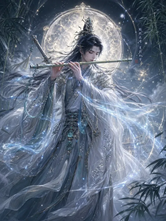 Epic Eastern Fantasy Character Concept