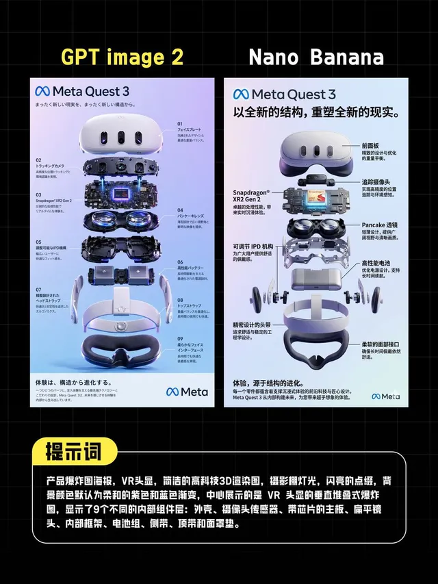 AI VR Poster Comparison
