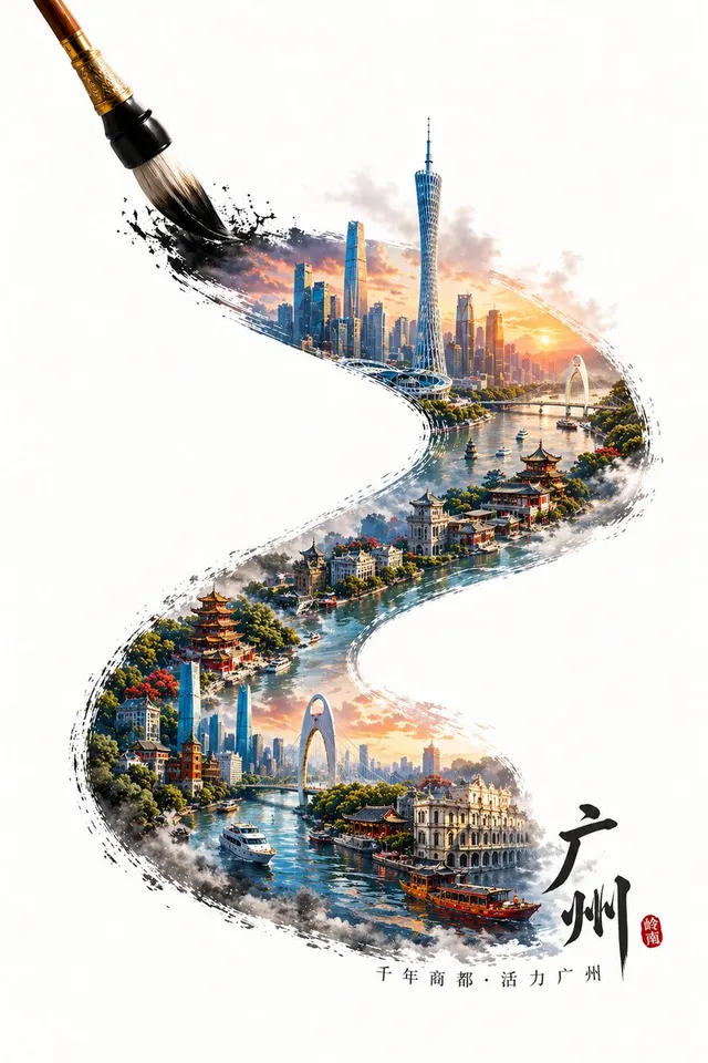 Invite d'Affiche Artistique de Ville GPT Image 2