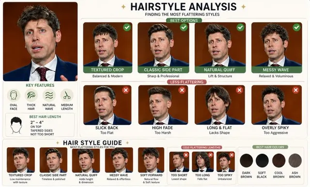 Hairstyle Comparison Analysis