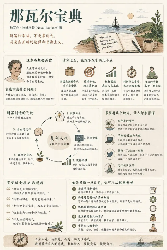 Poster Infografica Riassunto Libro