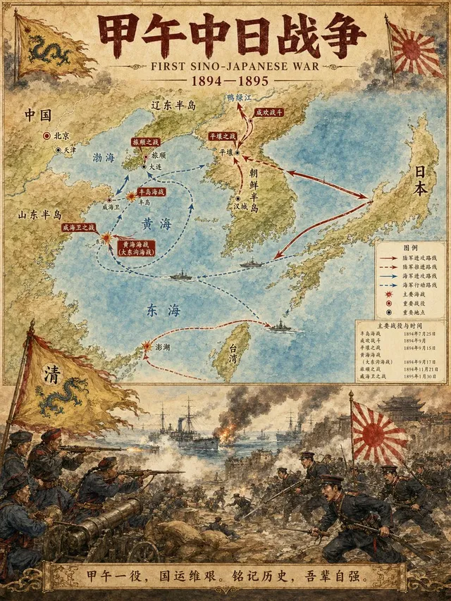 Illustratore Mappa Eventi Storici
