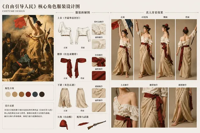 Classic Painting Fashion Analysis