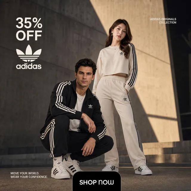 Adidas Originals时尚广告