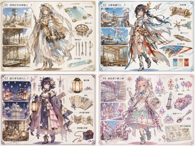 Anime World Building and Character Sheet