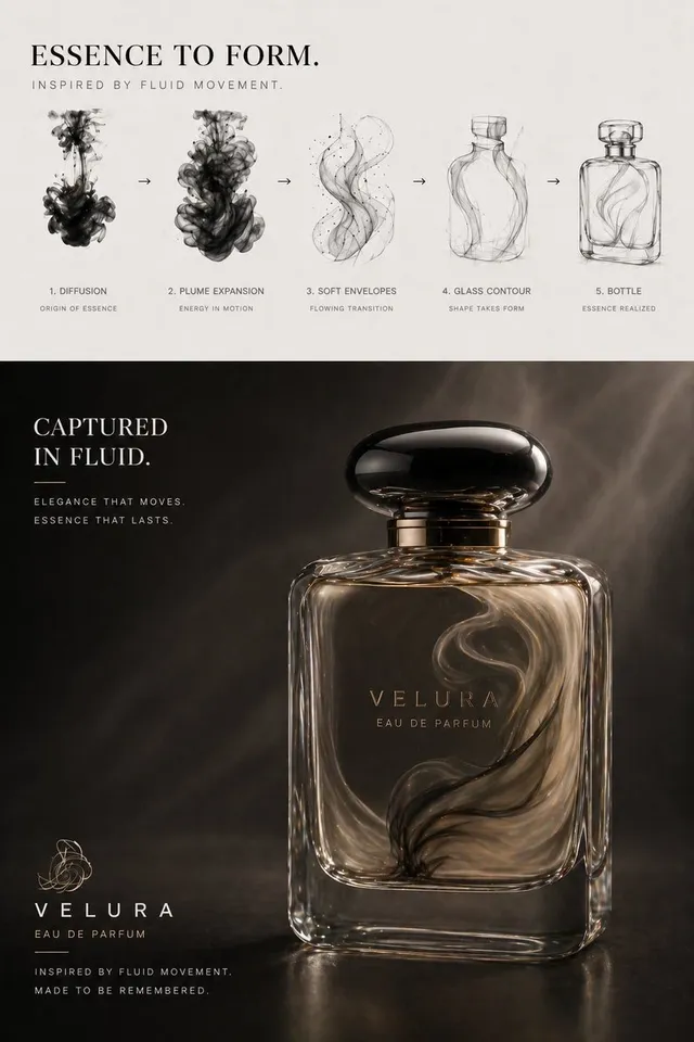 Poster Evoluzione Design Profumo