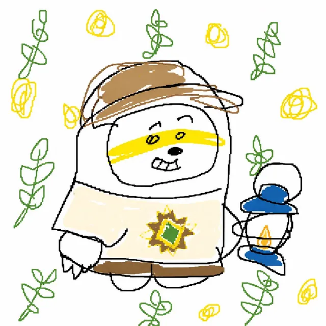 Clumsy MS Paint Redraw