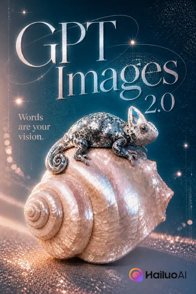 Luxury GPT Images 2.0 Launch Poster