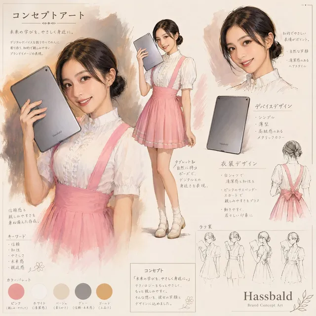 Japon Tablet Markası Konsept Sayfası