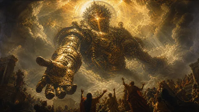 Peinture Baroque Titan Mécanique