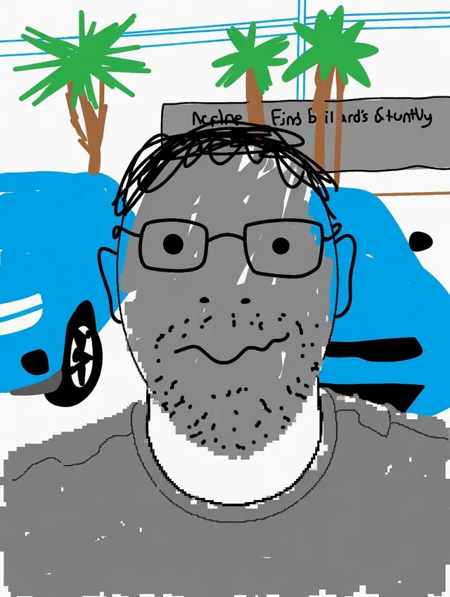 Gambar Ulang Coretan MS Paint