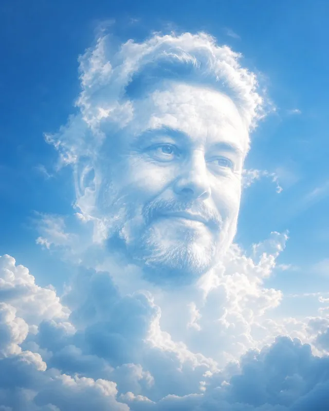 Atmosphärische Wolken-Transformation