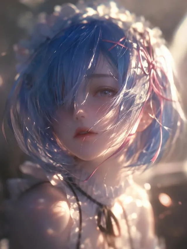 Ethereal Anime Character Portrait
