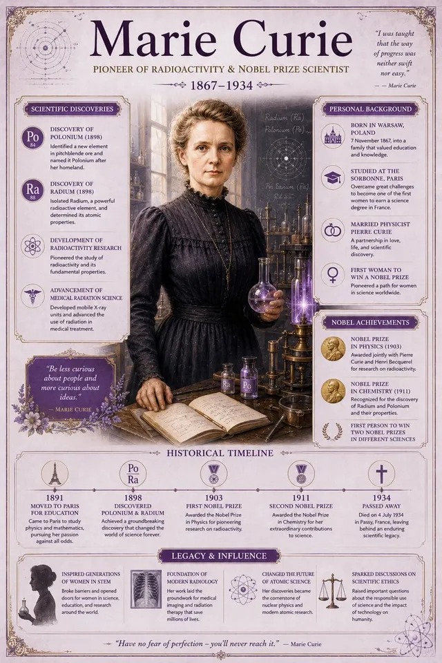 Vintage Encyclopedia Scientific Infographic