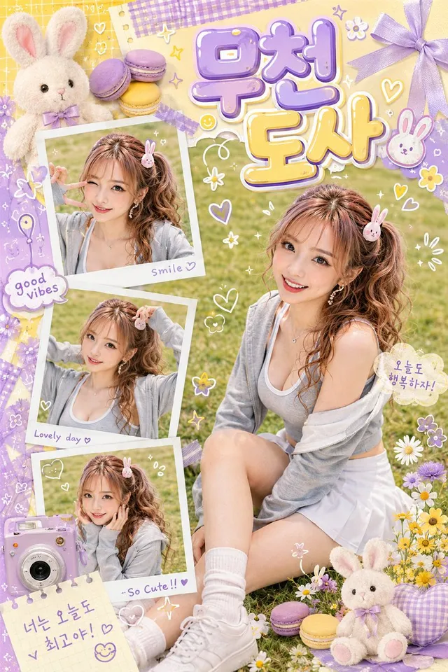 Kawaii Scrapbook Photo Poster