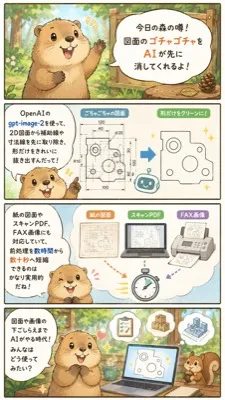 Cute CAD Cleanup Explainer Comic