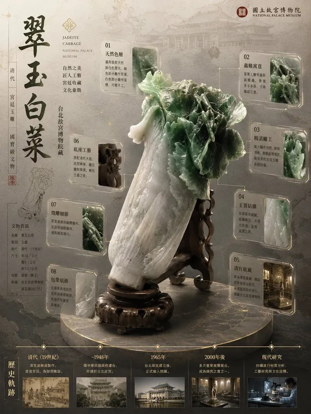 Jadeite Cabbage Museum Archive Poster