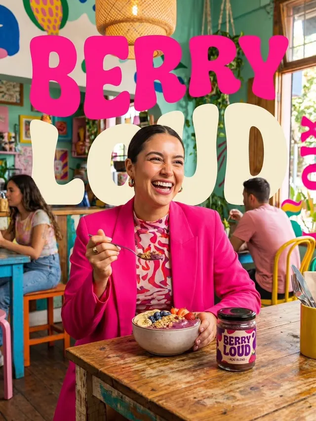 Berry Loud Food Advertisement