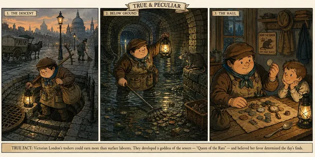 Victorian Tosher Triptych