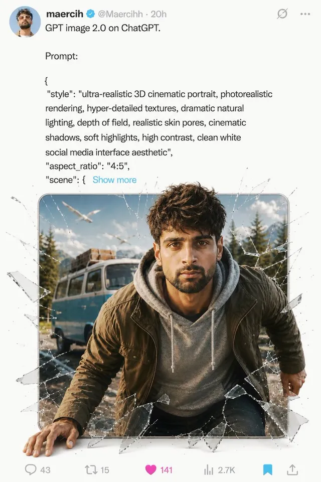 Sosyal Medya Cam Kırma Maketi