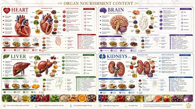 Human Organ Health Infographic
