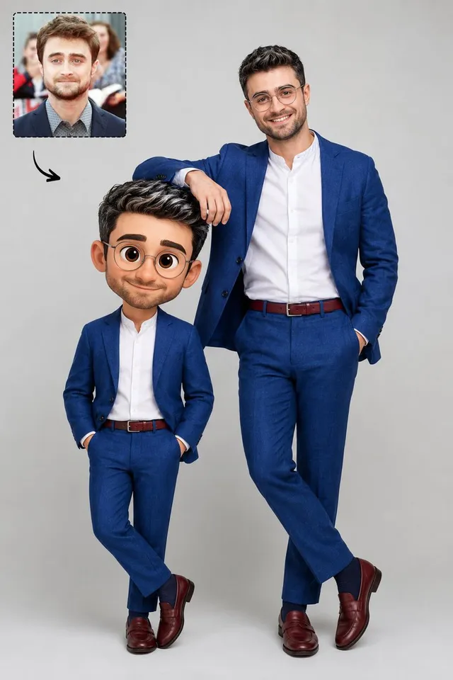 Real Life to Pixar Avatar Transformation
