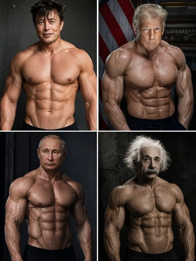 超肌肉男 8K 肖像