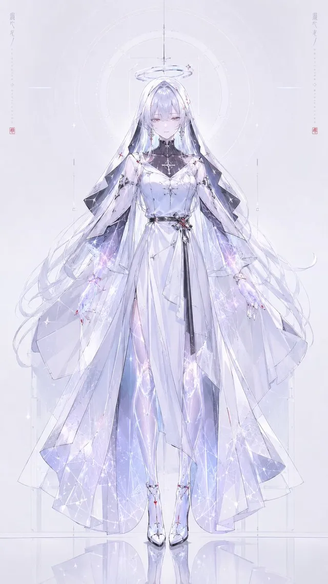 Personaje Ángel Gacha Celestial