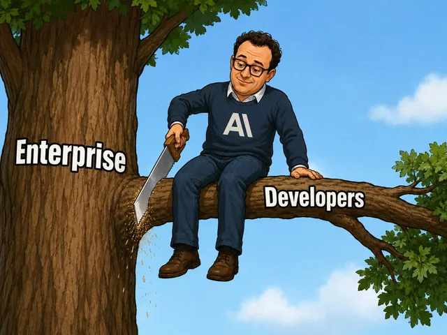 AI, 기업 개발자 가지를 톱질하다