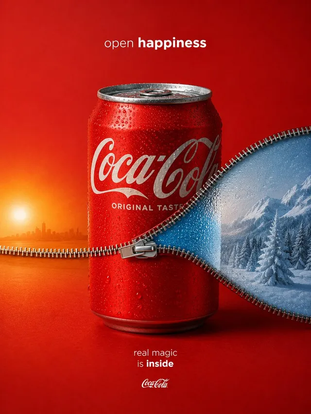 إعلان Coca-Cola Zipper Worlds