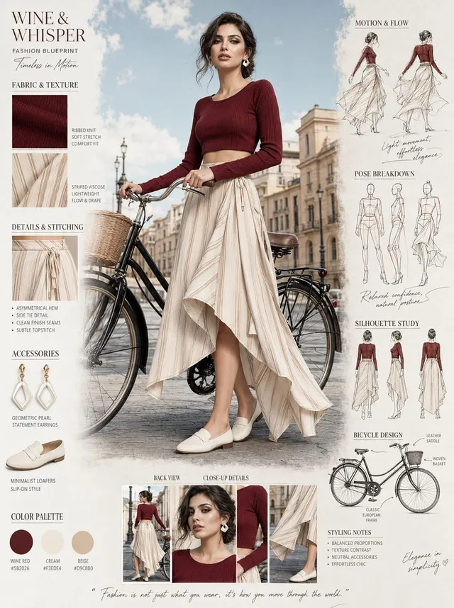Fashion Blueprint Concept Sheet